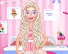 Frozen  Games, Princess Kitchen Stories Ice Cream, Games-kids.com