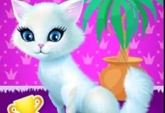 Animal Games, Princess Kitty Care, Games-kids.com