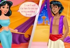 Aladdin Games, Princess Magical Wedding, Games-kids.com