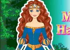 Brave Games, Princess Merida Hairstyle, Games-kids.com