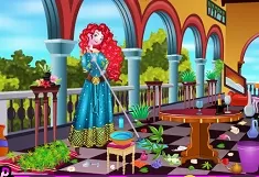 Brave Games, Princess Merida Palace Cleaning, Games-kids.com