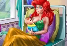 Little Mermaid Games, Princess Mermaid Mommy Birth, Games-kids.com