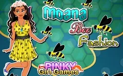 Moana Games, Princess Moana Bee Fashion, Games-kids.com