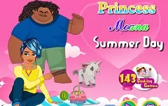 Moana Games, Princess Moana Summer Days, Games-kids.com