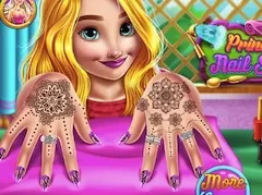 Princess Games, Princess Nails Salon, Games-kids.com