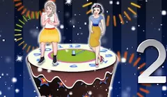 Princess Games, Princess New Year Cake, Games-kids.com