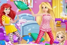 Princess Games, Princess Pajama Party, Games-kids.com