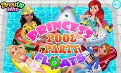 Princess Games, Princess Pool Party Floats, Games-kids.com