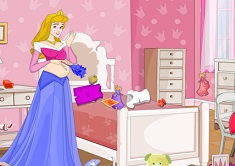 Princess Pregnant Aurora Room Cleaning Sleeping Beauty Games