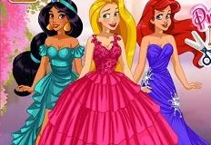 Princess Games, Princess Prom Fashion Design, Games-kids.com