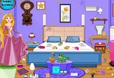 Rapunzel Games, Princess Rapunzel Room Cleaning, Games-kids.com