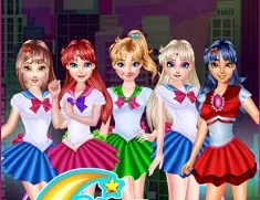 Princess Games, Princess Sailor Moon Battle Outfit, Games-kids.com