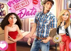 Rapunzel Games, Princess Secret Date, Games-kids.com