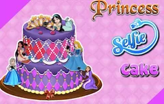 Princess Games, Princess Selfie Cake, Games-kids.com