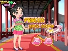 Mulan Games, Princess Shoes Design, Games-kids.com