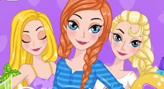 Princess Games, Princess Slumber Party, Games-kids.com