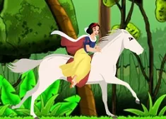 Snow White Games, Princess Snow White Horse Riding, Games-kids.com