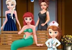 Princess Games, Princess Sofia Busy Clinic, Games-kids.com