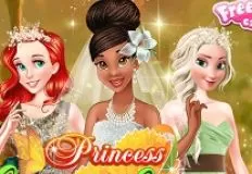 Princess Games, Princess Spring Green Wedding, Games-kids.com