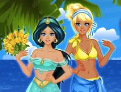 Princess Games, Princess Summer Beach, Games-kids.com