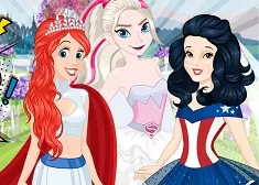 Princess Games, Princess Superhero Wedding, Games-kids.com