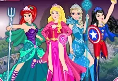 Princess Games, Princess Superteam, Games-kids.com