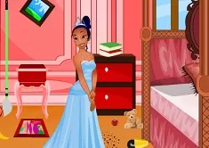 Princess and the Frog Games, Princess Tiana Clean Up, Games-kids.com