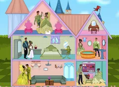 Princess and the Frog Games, Princess Tiana Wedding Doll House, Games-kids.com