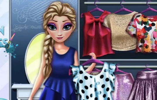 Frozen  Games, Princess Trendy Outfits, Games-kids.com