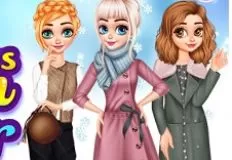 Princess Games, Princess Warm Winter Outfits, Games-kids.com
