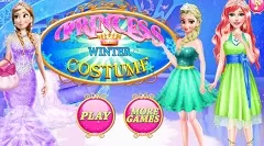 Princess Games, Princess Winter Costume, Games-kids.com