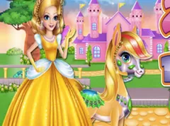 Princess Games, Princess Zaira and Pony, Games-kids.com