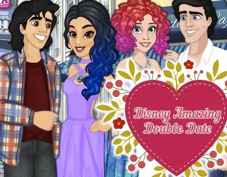 Princess Games, Princesses Amazing Double Date, Games-kids.com