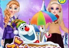 Frozen  Games, Princesses and Olaf Winter Style, Games-kids.com