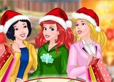 Princess Games, Princesses at After Christmas Sale, Games-kids.com