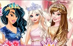 Princess Games, Princesses at Fashionistas Contest, Games-kids.com