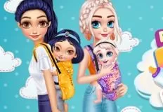 Princess Games, Princesses Baby Wearing Fun, Games-kids.com