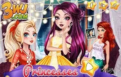 Princess Games, Princesses BFFs Fun Night, Games-kids.com