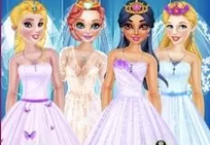 Princess Games, Princesses Buy Wedding Dresses, Games-kids.com