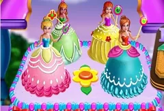 Cooking Games, Princesses Cake, Games-kids.com