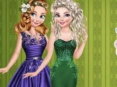 Frozen  Games, Princesses Christmas Glittery Ball, Games-kids.com