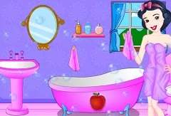 Princess Games, Princesses Colorful Bathroom Design, Games-kids.com