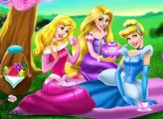 Rapunzel Games, Princesses Day Out, Games-kids.com