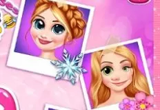 Princess Games, Princesses Face Warp , Games-kids.com