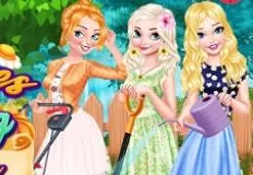 Princess Games, Princesses Gardening in Style, Games-kids.com