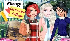 Princess Games, Princesses Get Cool for College, Games-kids.com