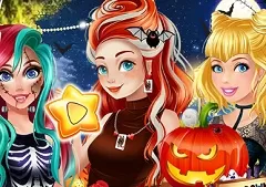 Princess Games, Princesses Halloween Challenge, Games-kids.com