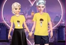 Frozen  Games, Princesses Lovers Clothes Design, Games-kids.com