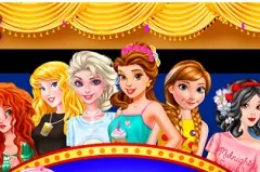 Princess Games, Princesses Movie Night, Games-kids.com