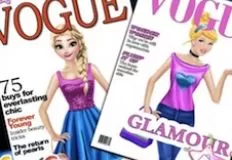 Princess Games, Princesses on Vogue Cover, Games-kids.com